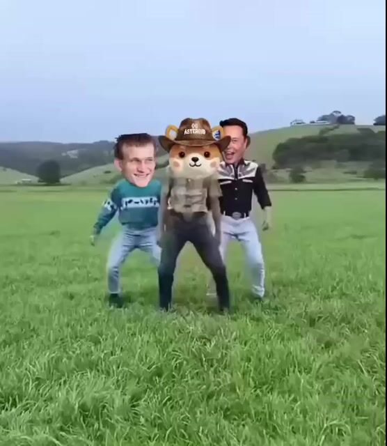 Asteroid's Wild West Crypto Dance With Vitalik And Elon